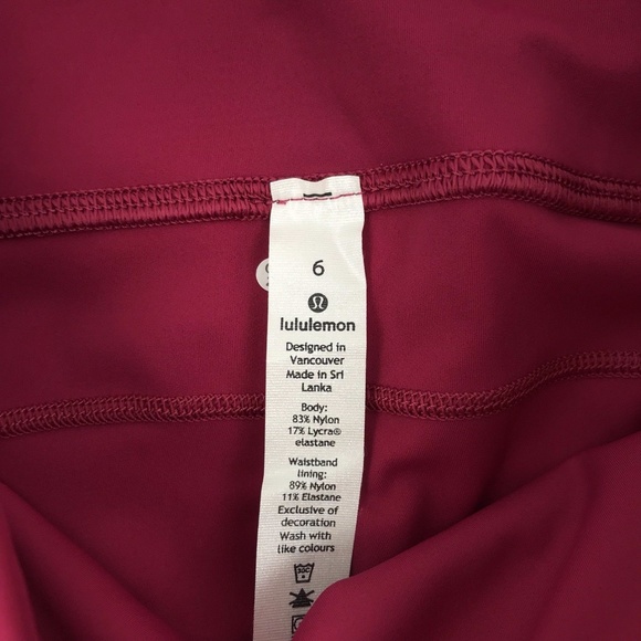 NWT Lululemon Fast & Free High Rise Yoga Leggings - Picture 6 of 8
